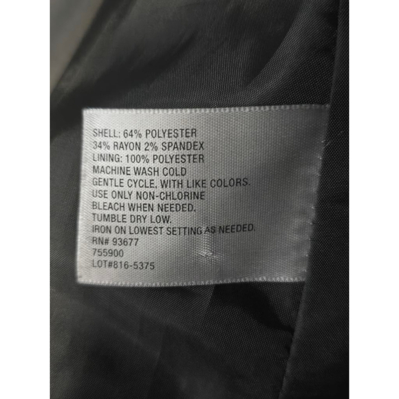 Women's Worthington‎ Blazer, Size 14, Gray - Picture 6 of 9